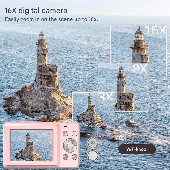 Vintage Digitalkamera Snapora – Retro-Design & HD-Fotografie