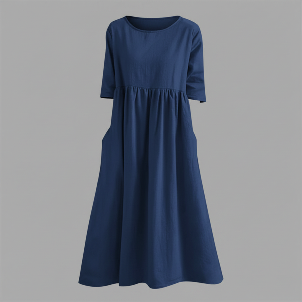 Luftiges Midi Kleid | Elegante Kleider für Damen