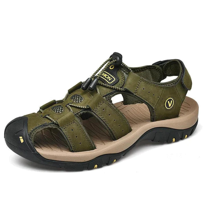 Orthopädische Herrensandalen Victor – Fußbett & Atmungsaktiv