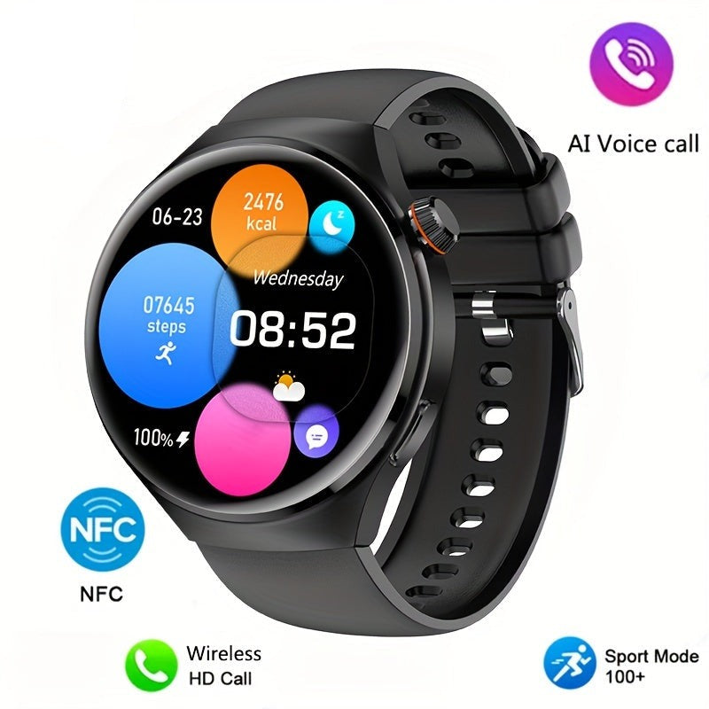 Herren Smartwatch NFC – Gesundheitstracking Bluetooth & Sportmodus