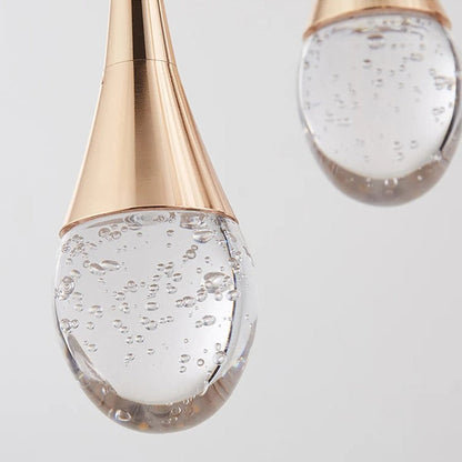 Glas Hängeleuchte – Warmweißes Licht Vintage & Wohnzimmer