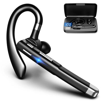 Bluetooth 5.1 Headset – Dual Mic Kabellos & Geräuschunterdrückung