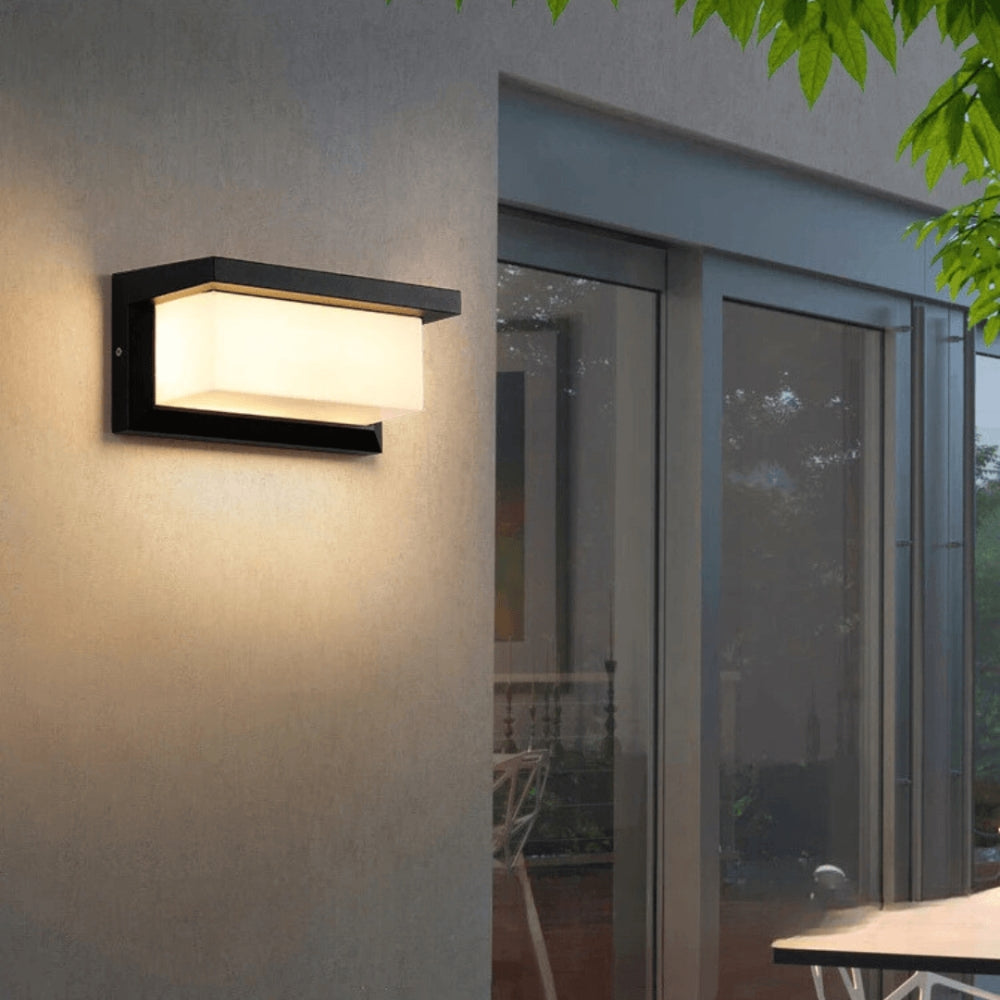 Außen-LED-Wandleuchte 20W – Bewegungsmelder & Wetterfest IP65