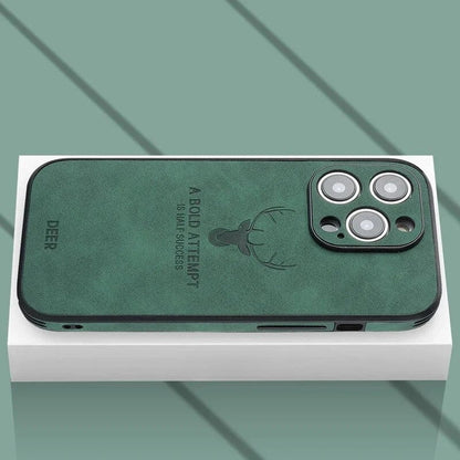 Luxe Hirschleder iPhone Hülle - Veltro