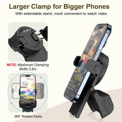 Smartphone-Griff mit Bluetooth-Auslöser – Stabile & Verwacklungsfreie Fotos