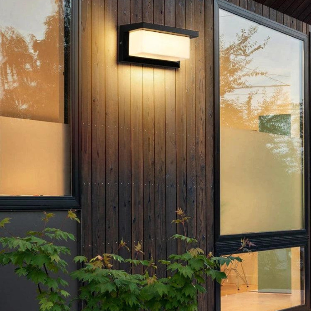 Außen-LED-Wandleuchte 20W – Bewegungsmelder & Wetterfest IP65