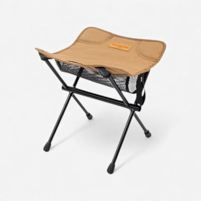 Klappbarer Campinghocker – Tragbar & Mit Netzablage Outdoor
