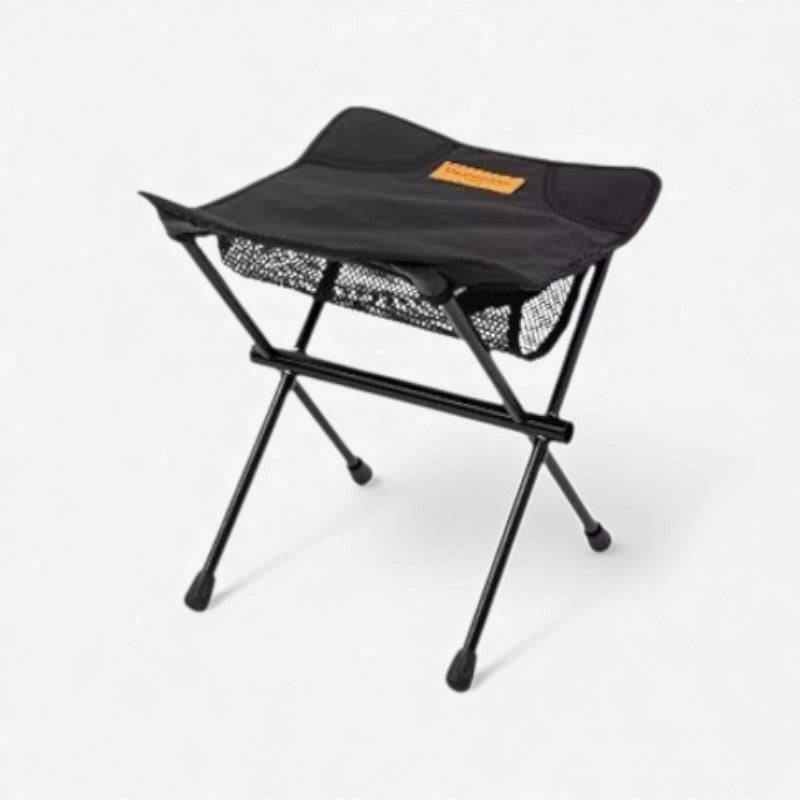 Klappbarer Campinghocker – Tragbar & Mit Netzablage Outdoor
