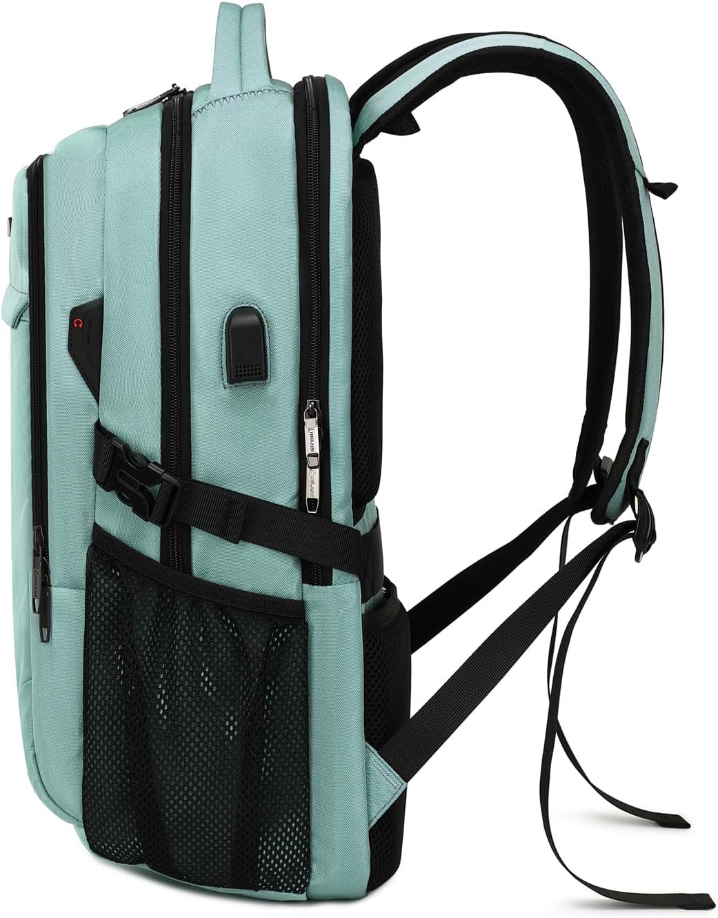 Wasserdichter Laptop-Reiserucksack – USB-Ladeport & Organizer-Fächer