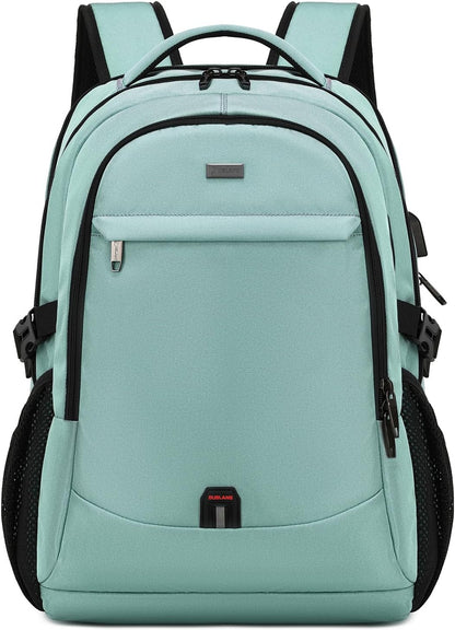Wasserdichter Laptop-Reiserucksack – USB-Ladeport & Organizer-Fächer