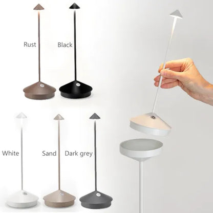 Kabellose LED-Tischleuchte – Dimmbar Wiederaufladbar & Warmweiß