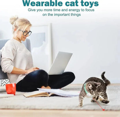 Laser-Spielhalsband Katzen – Automatisch & Aktiv Ohne Aufsicht
