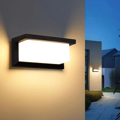 Außen-LED-Wandleuchte 20W – Bewegungsmelder & Wetterfest IP65