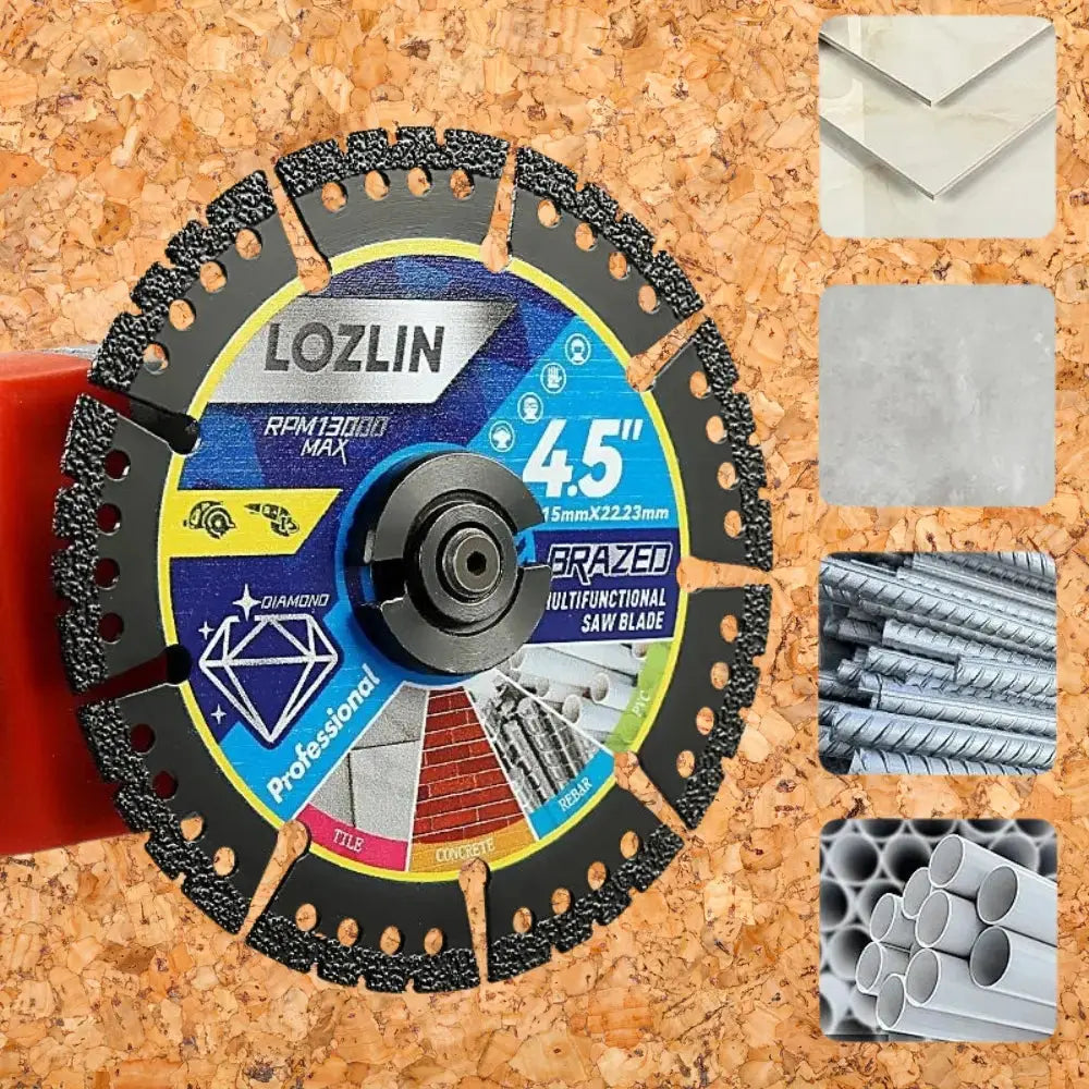 Diamant-Sägeblatt 115 mm 2er-Set – Fliesen, Beton & Stahl