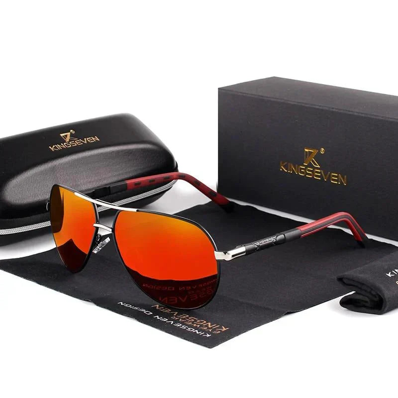 Herren Sonnenbrille UV400 – Stylisch Leicht & Polarisiert