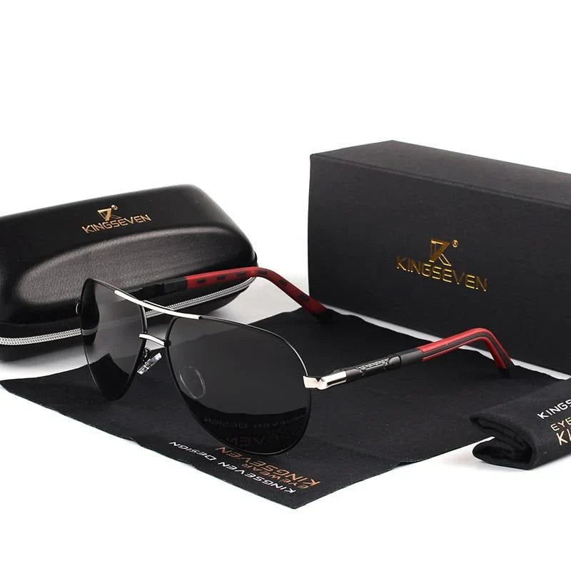 Herren Sonnenbrille UV400 – Stylisch Leicht & Polarisiert