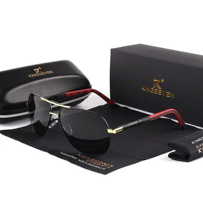 Herren Sonnenbrille UV400 – Stylisch Leicht & Polarisiert