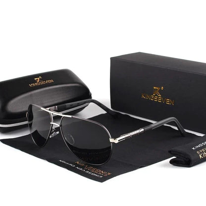 Herren Sonnenbrille UV400 – Stylisch Leicht & Polarisiert
