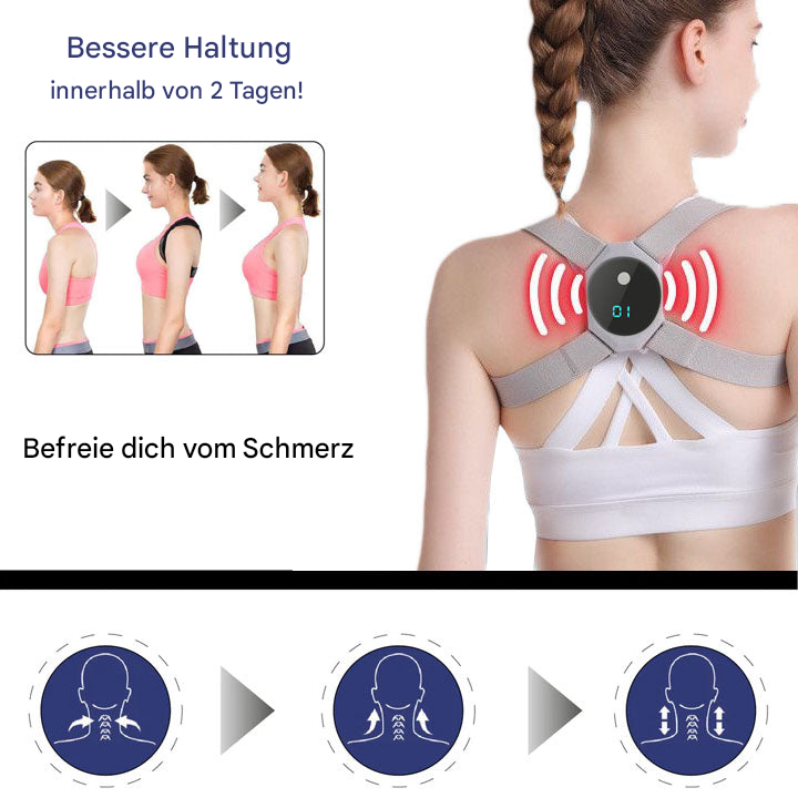 EMS-Haltungsbandage PosturePro – Elektrische Muskelstimulation & Rückenkorrektur