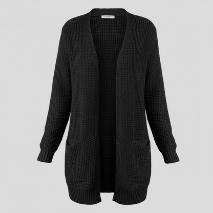 Lange Strickjacke Damen | Gemütlicher Winterstyle