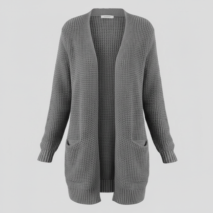 Lange Strickjacke Damen | Gemütlicher Winterstyle