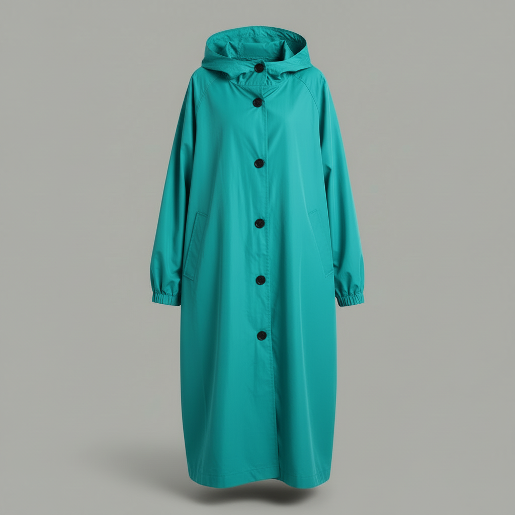 Langer Trenchcoat für Damen | Klassischer Wintermantel