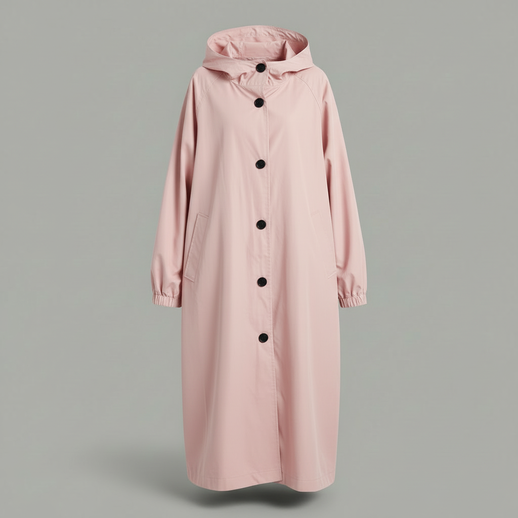 Langer Trenchcoat für Damen | Klassischer Wintermantel