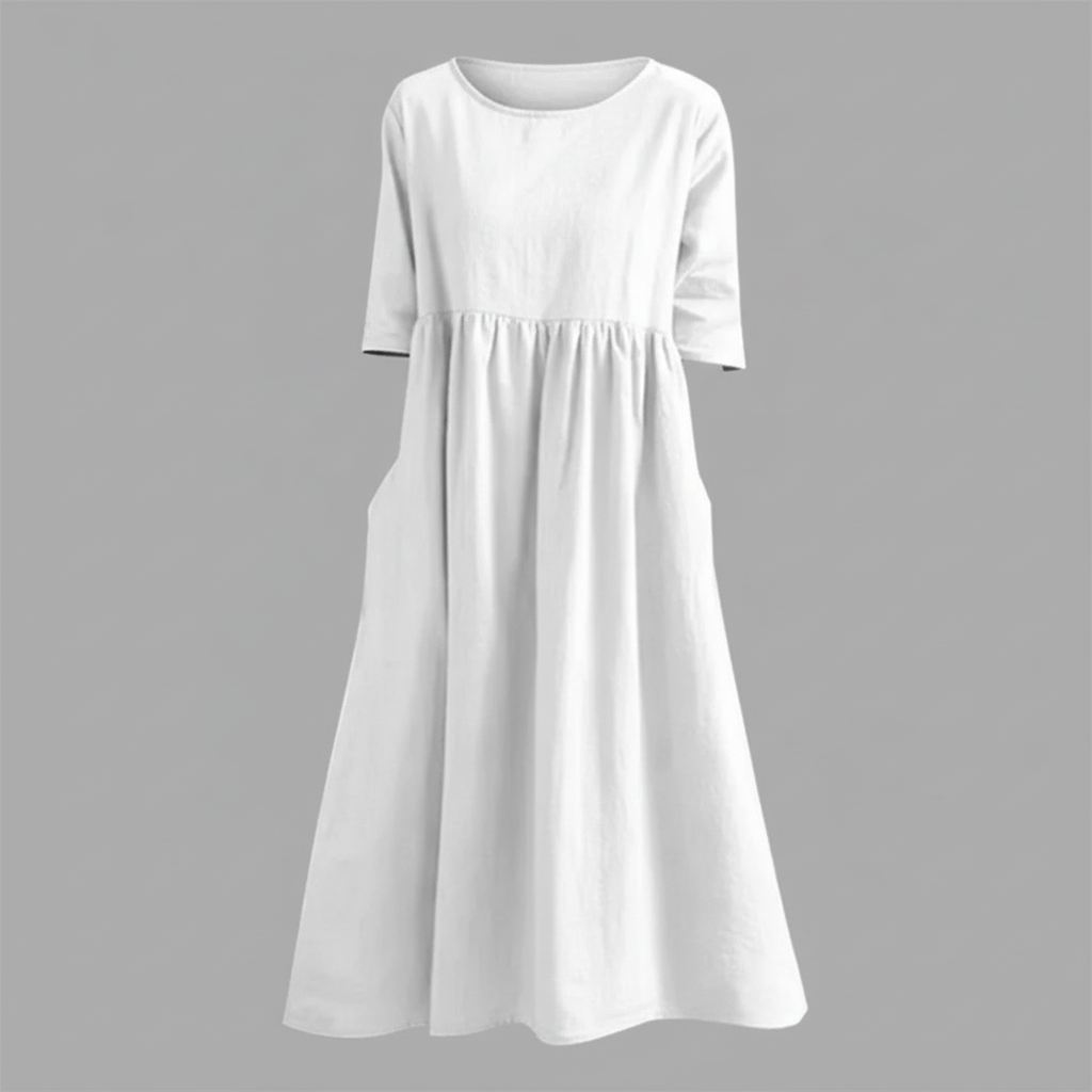 Luftiges Midi Kleid | Elegante Kleider für Damen