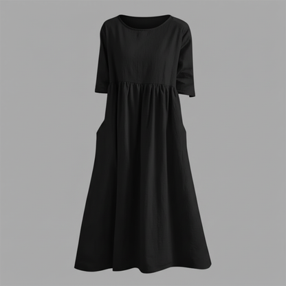 Luftiges Midi Kleid | Elegante Kleider für Damen