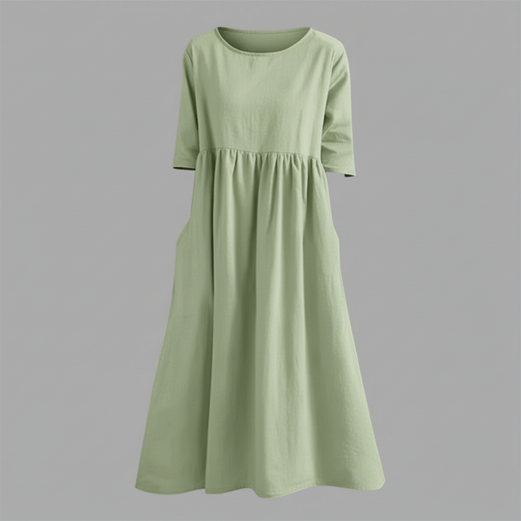 Luftiges Midi Kleid | Elegante Kleider für Damen