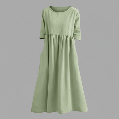 Luftiges Midi Kleid | Elegante Kleider für Damen