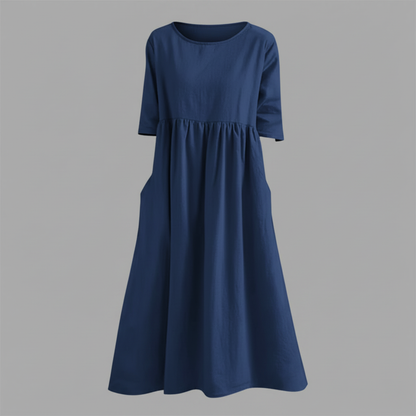 Luftiges Midi Kleid | Elegante Kleider für Damen