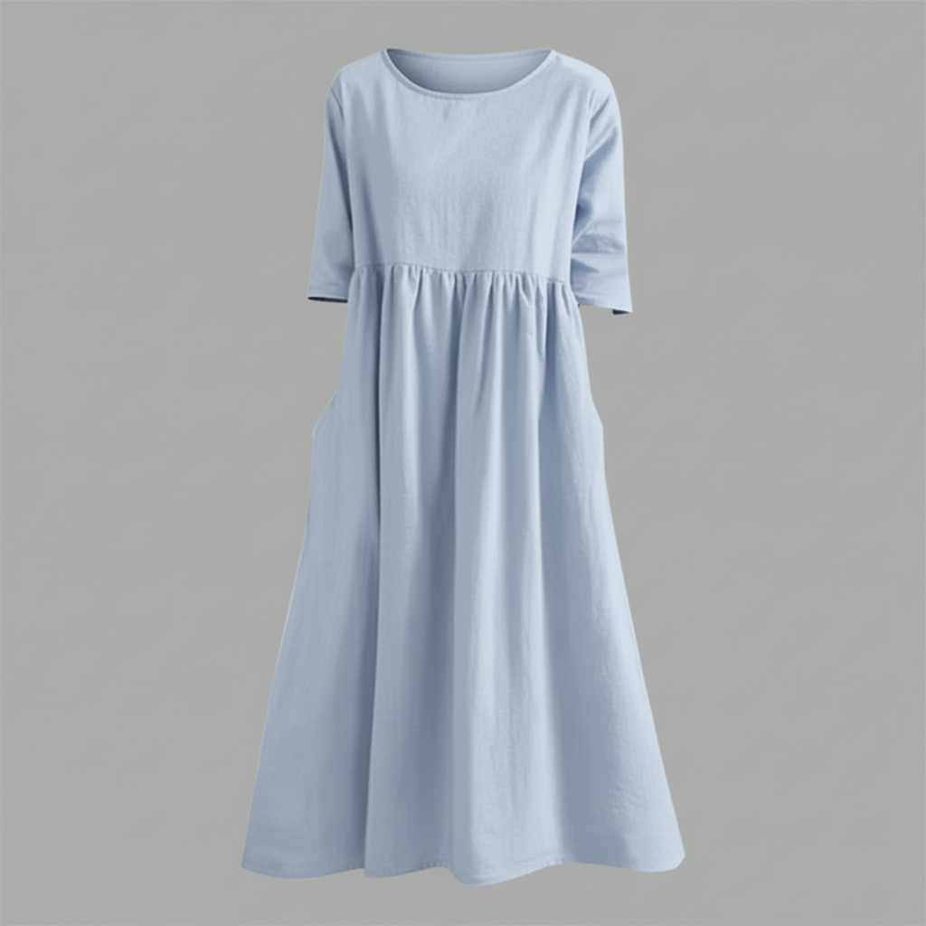 Luftiges Midi Kleid | Elegante Kleider für Damen