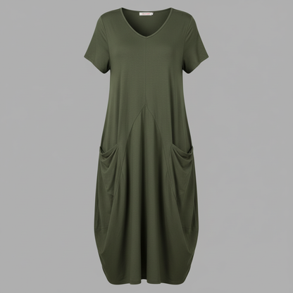 Luftiges Sommerkleid | Midi für Damen