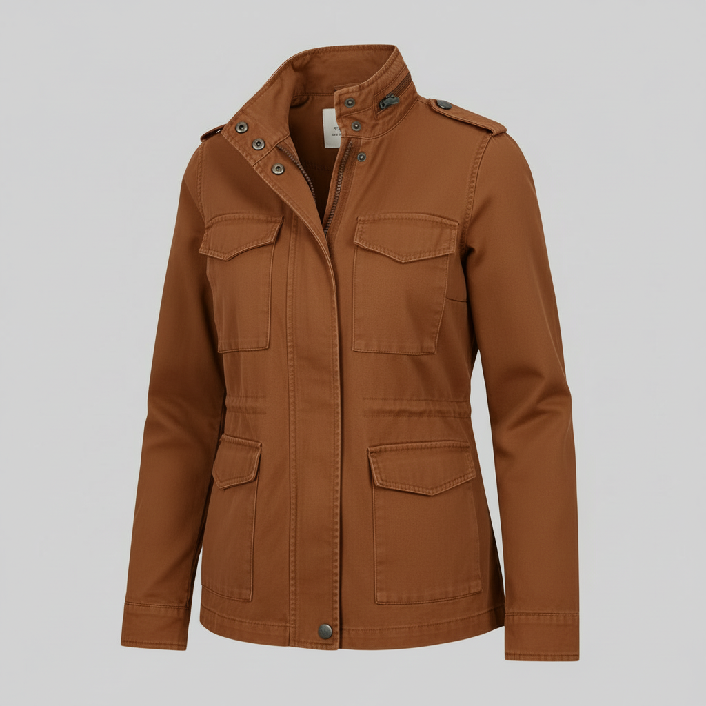 Moderne Damenjacke | Vielseitige Reißverschlussjacke