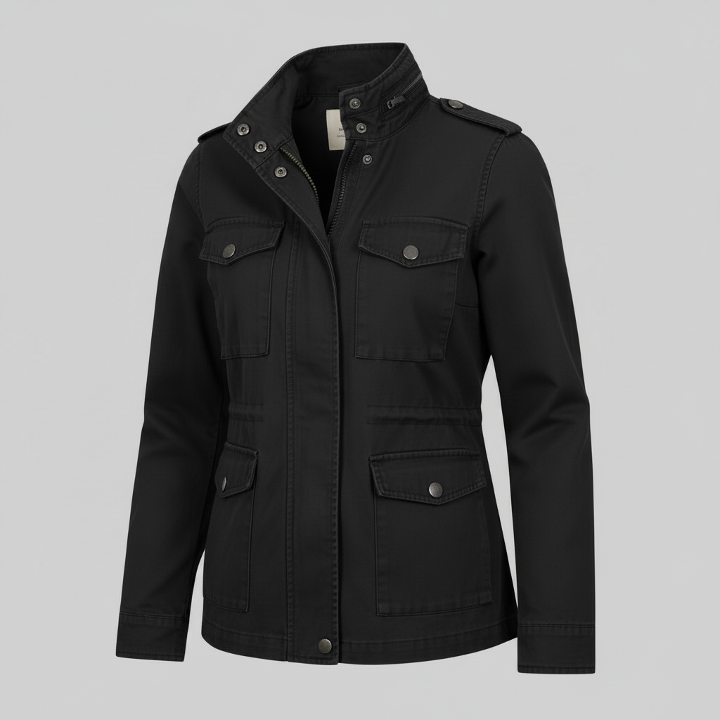 Moderne Damenjacke | Vielseitige Reißverschlussjacke