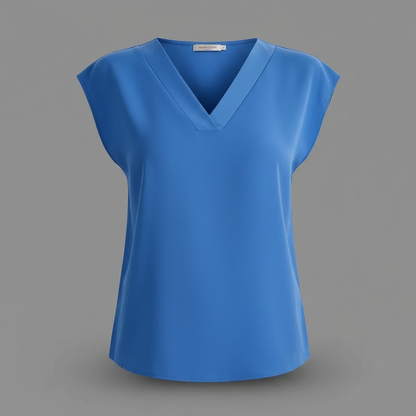 Moderne Damenbluse V-Ausschnitt | Blusen für den Sommer