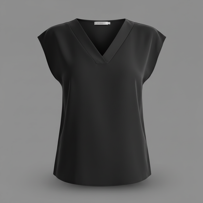Moderne Damenbluse V-Ausschnitt | Blusen für den Sommer