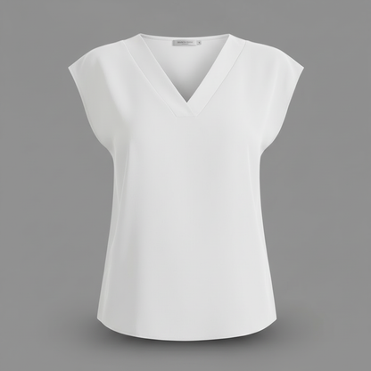 Moderne Damenbluse V-Ausschnitt | Blusen für den Sommer