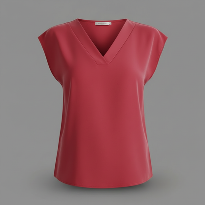 Moderne Damenbluse V-Ausschnitt | Blusen für den Sommer