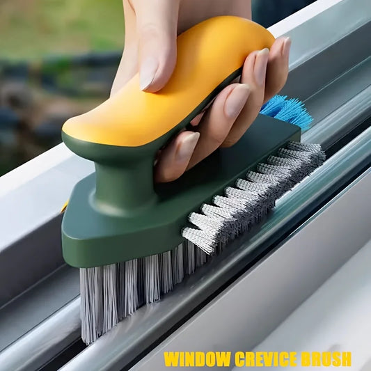 Fugenreinigungsbürste 4-in-1 – 2er-Set für Fliesen & Glas