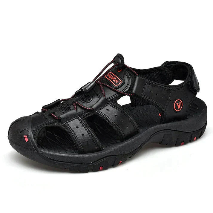Orthopädische Herrensandalen Victor – Fußbett & Atmungsaktiv