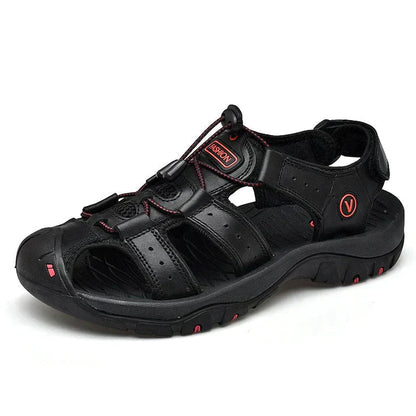 Orthopädische Herrensandalen Victor – Fußbett & Atmungsaktiv