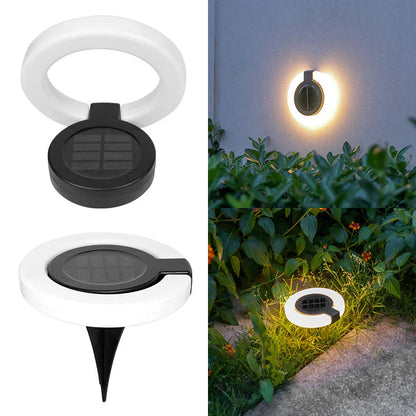 Solar-Gartenleuchte – 360° Schwenkbarer Leuchtkopf & Outdoor