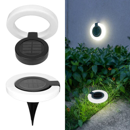 Solar-Gartenleuchte – 360° Schwenkbarer Leuchtkopf & Outdoor