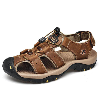 Orthopädische Herrensandalen Victor – Fußbett & Atmungsaktiv