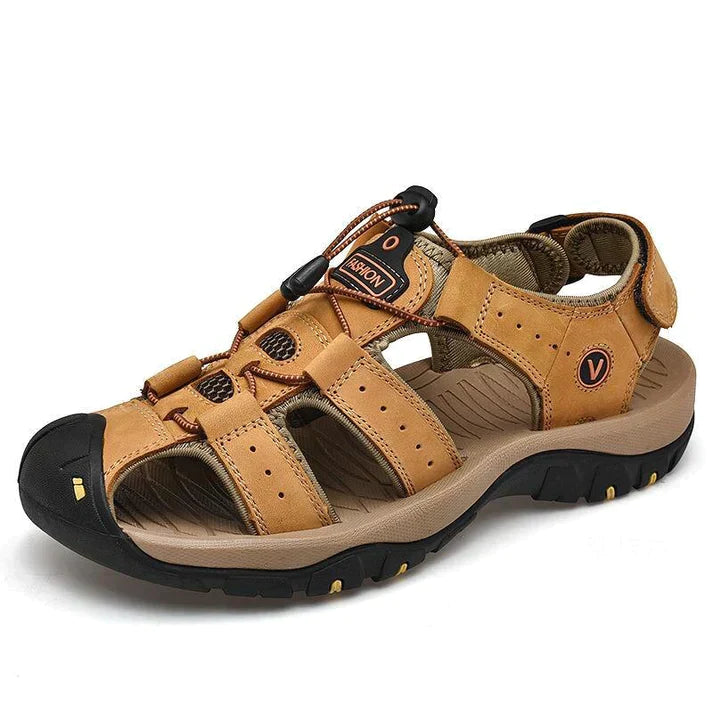 Orthopädische Herrensandalen Victor – Fußbett & Atmungsaktiv