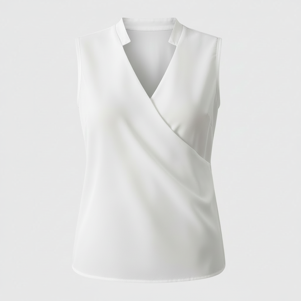 Damen Sommertop V-Ausschnitt | Lässiges Oberteil für Damen