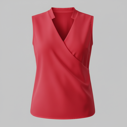 Damen Sommertop V-Ausschnitt | Lässiges Oberteil für Damen