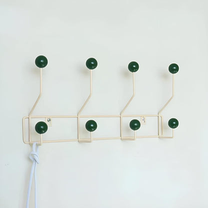 Wandgarderobe Mid-Century – Stylish & Platzsparend für Flur
